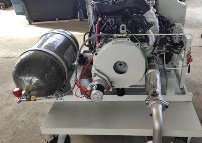 Pure hydrogen internal combustion engine